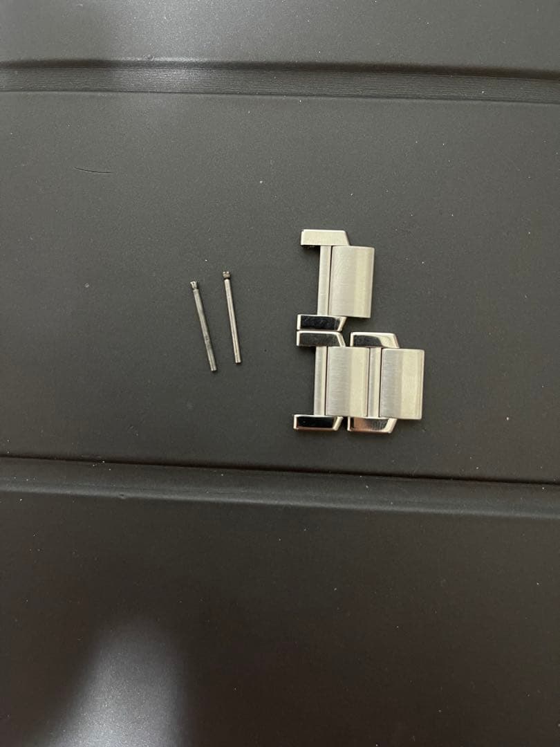 カルティエ Tank Française 用 コマ（シルバー） 3コマ　シルバー