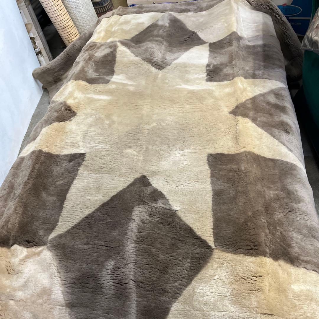 KANEMATSU MOUTON 羊毛ラグ