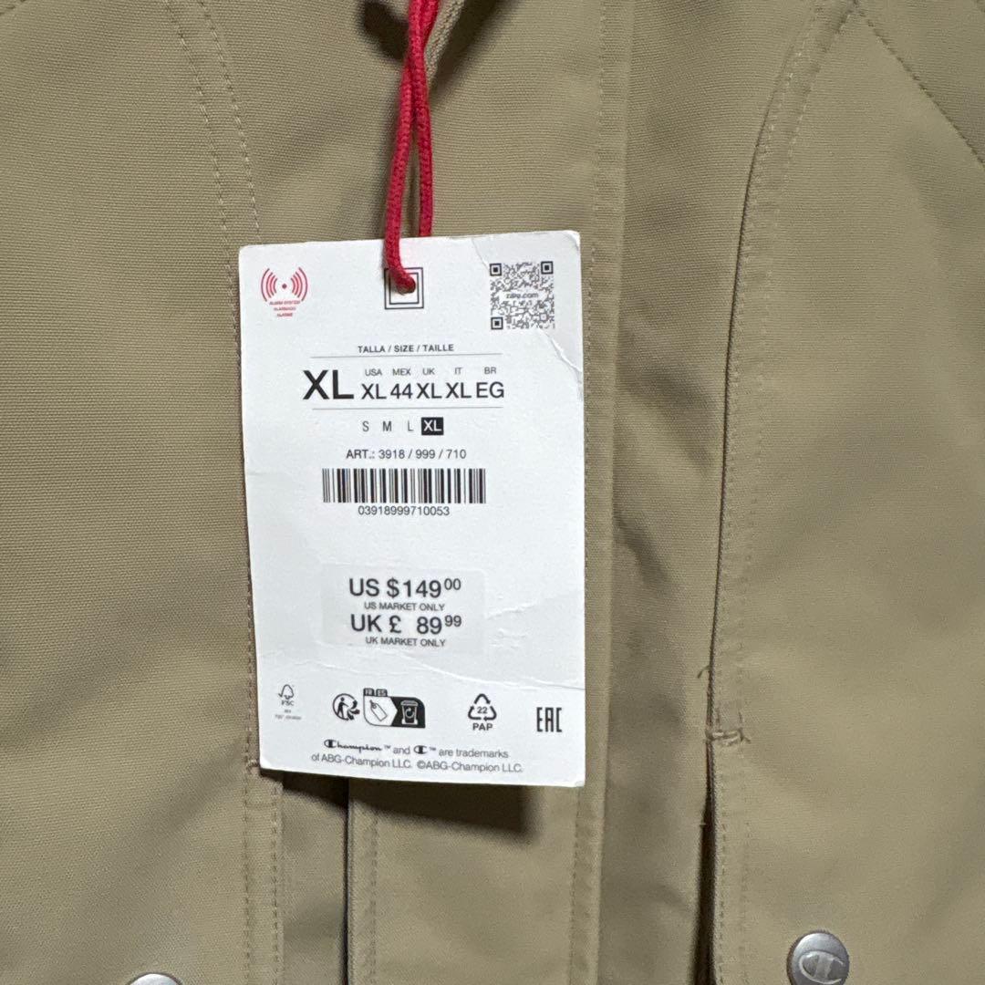 ZARA CHAMPION ® X ZARA パッチポケット付きトレンチコート