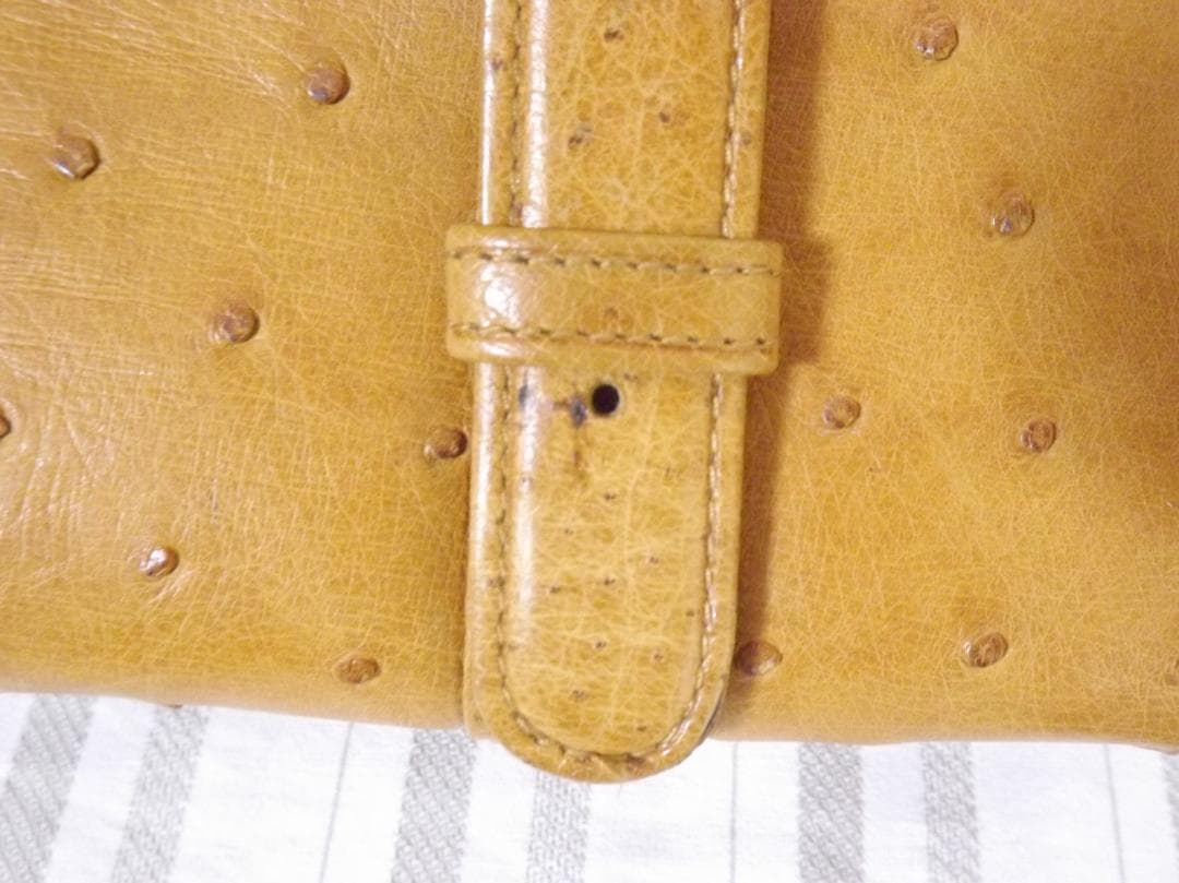 ジャンフランコフェラーリ ヴィンテージ　オーストリッチ　ビジネス　バッグ