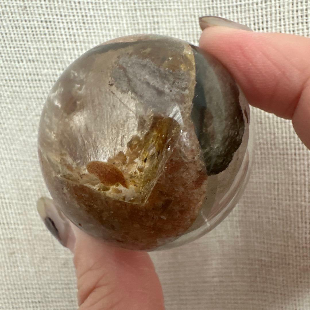 超高品質✴︎透明感ありガーデンクォーツ/庭園水晶✴︎43.8㎜