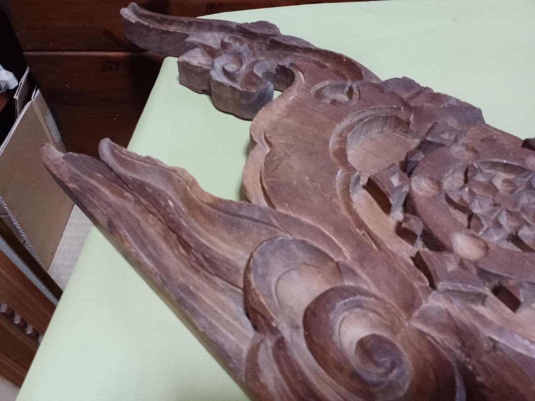 我苑　嘉永元年奉納　「懸魚」 彫刻　仏教美術寺院装飾　「火伏せ」「魔除け」