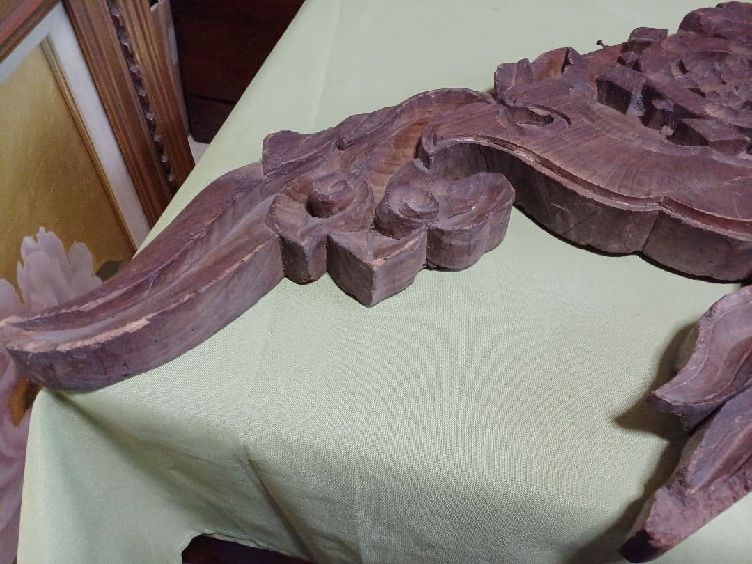 我苑　嘉永元年奉納　「懸魚」 彫刻　仏教美術寺院装飾　「火伏せ」「魔除け」