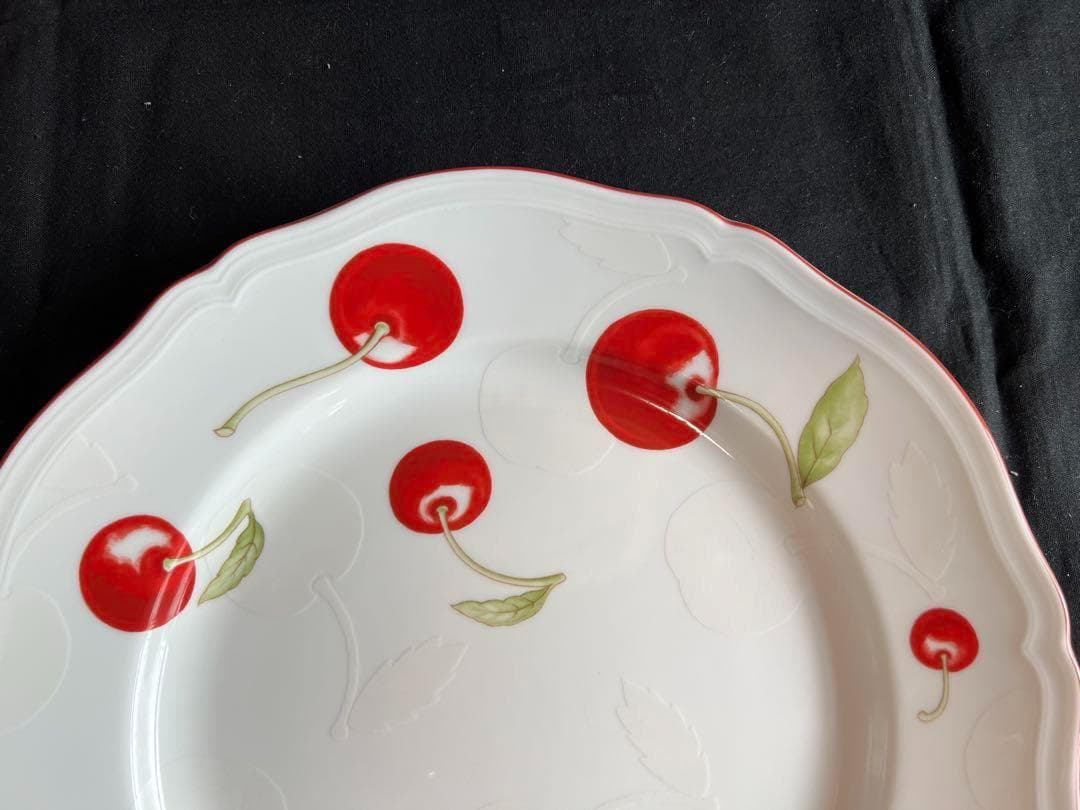 リチャードジノリ　アンティコチェリー　プレート　26.5cm