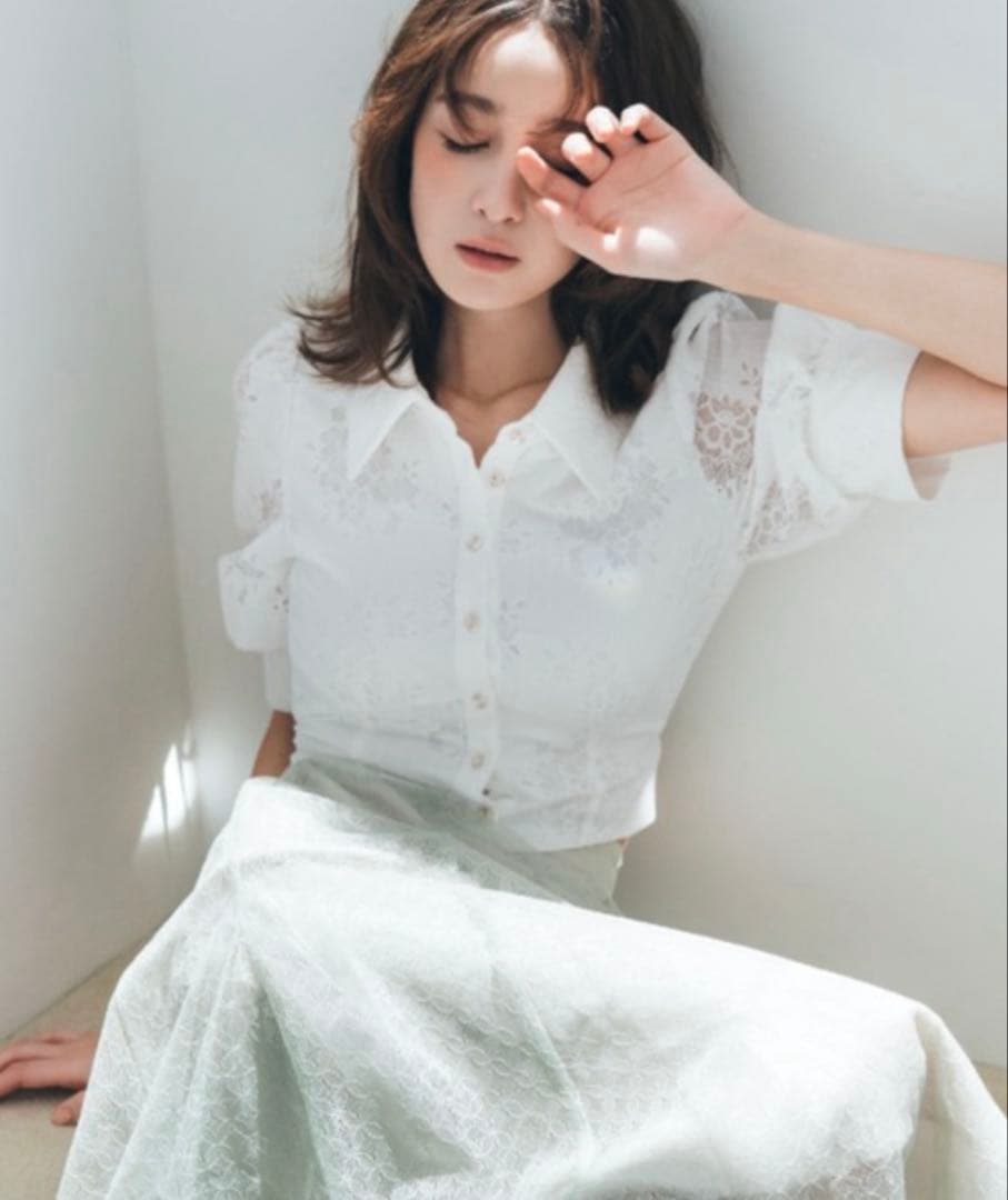 ※完売品 ジルバイ ジルスチュアート ウエストビスチェデザインブラウス