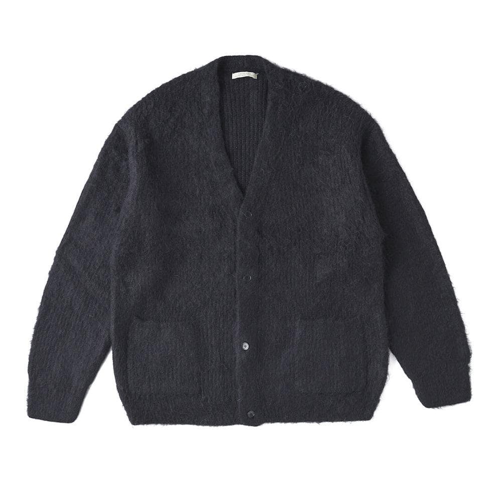 試着のみ　SHAGGY ALPAKA CARDY　BLACK
