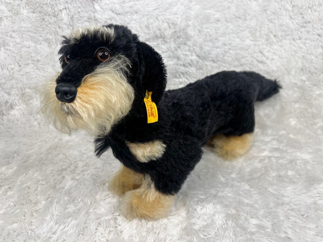 シュタイフ　シュナウザー　ぬいぐるみ　レア