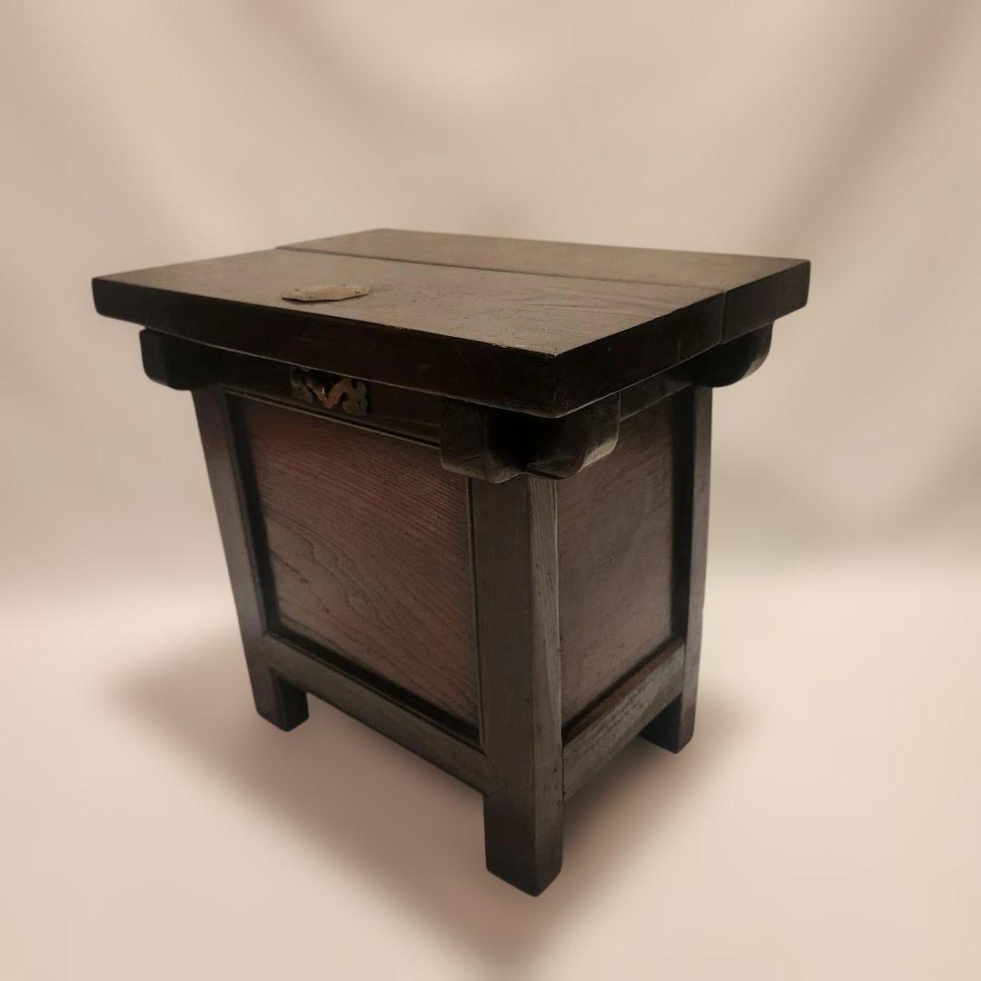 韓国家具 李朝家具 米櫃 バンタジ アンティーク 骨董 古道具