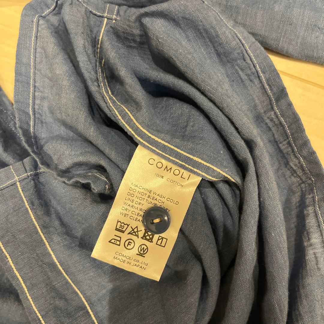 COMOLI　ベタシャン CPOシャツ