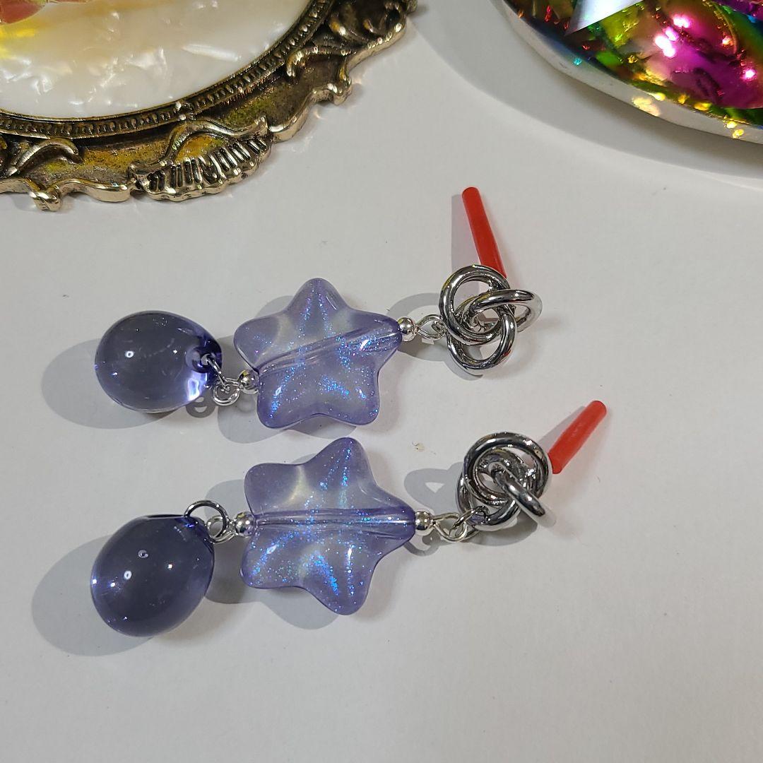 ハンドメイドピアス1623