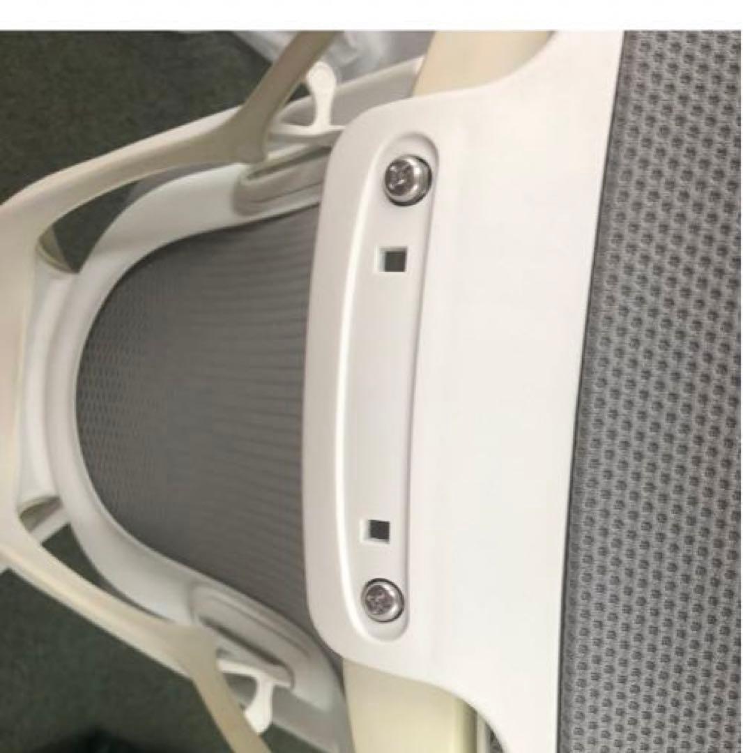 【美品】オカムラシルフィー（グレー、ハイバックヘッドレスト付き）