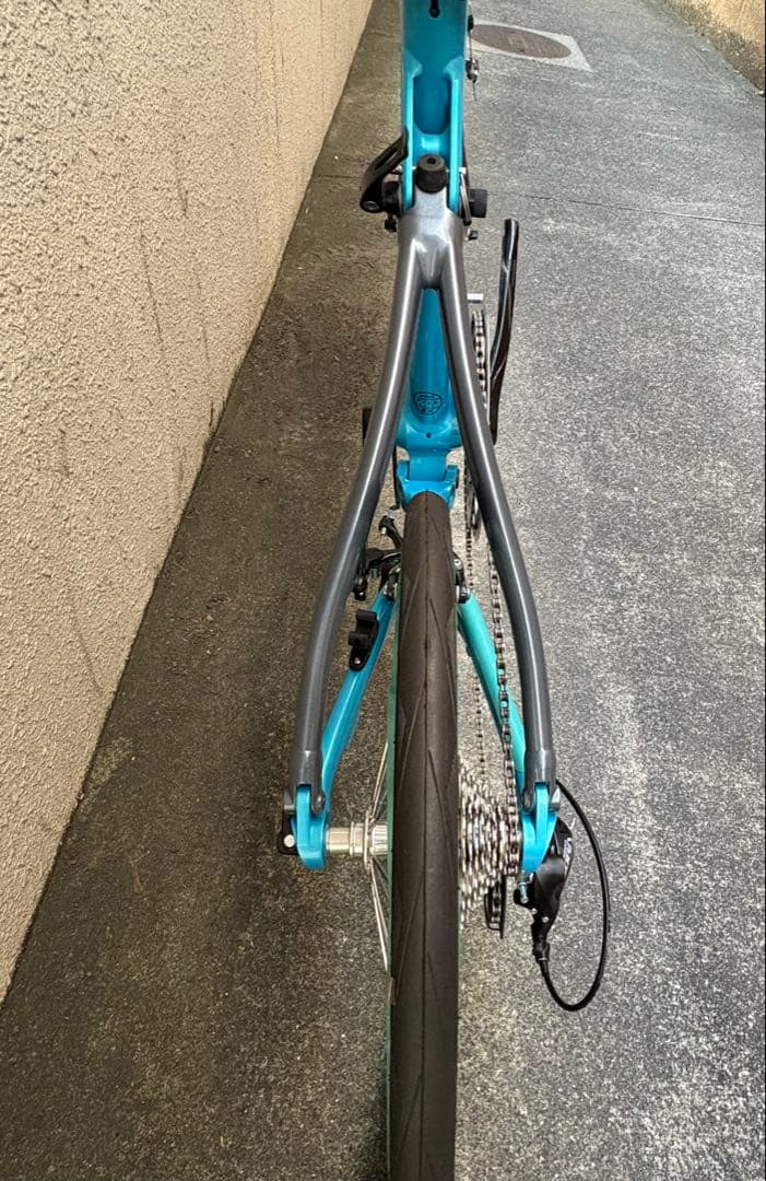 Tyrell FXα 新品未使用　ターコイズブルー　ミニベロ　小径車　タイレル