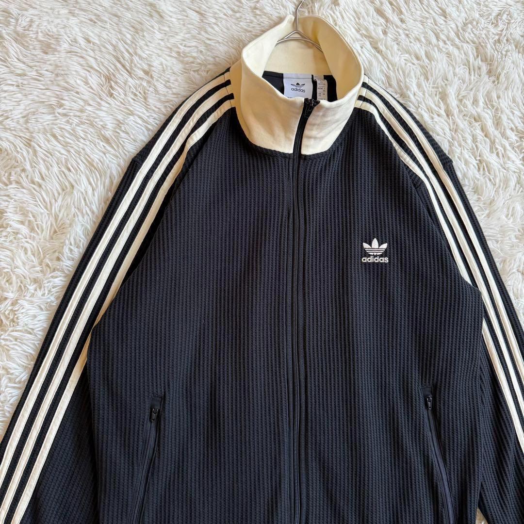 【韓国限定✨️】adidas トラックジャケット ワッフル ベッケンバウアー 黒