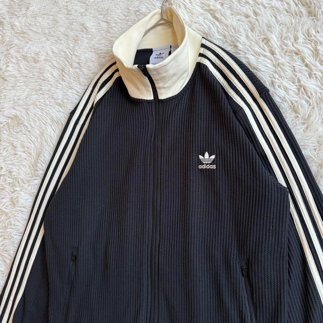 【韓国限定✨️】adidas トラックジャケット ワッフル ベッケンバウアー 黒