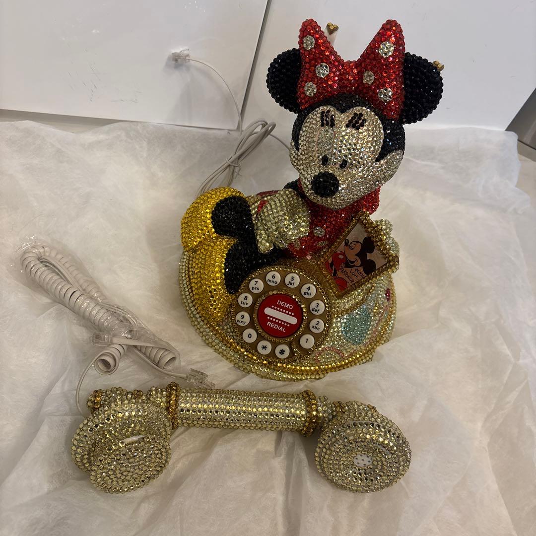 ミニーキャラクター電話 ミニー　受話器