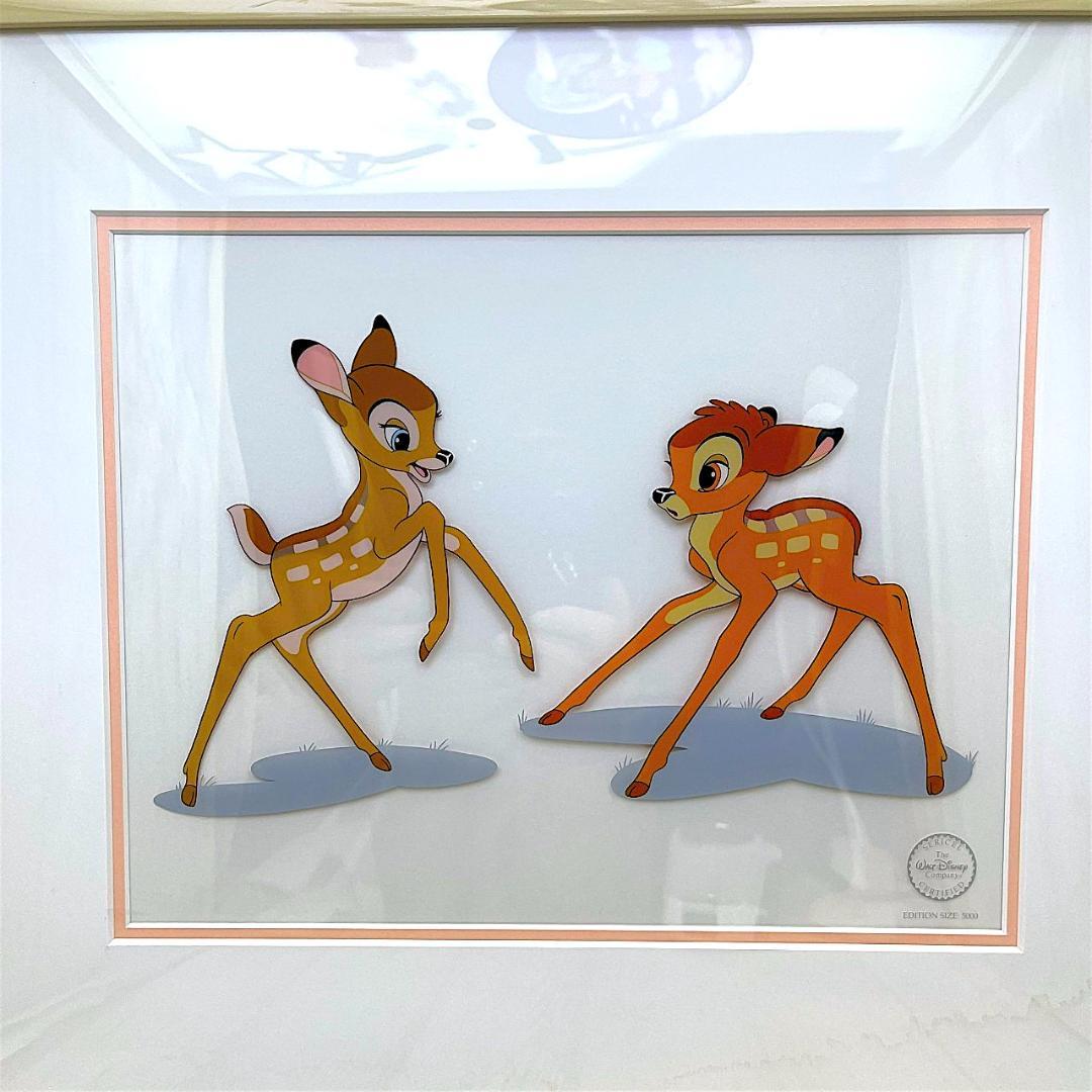 限定品 レア★バンビ Bambi ファリーン セル画 セリグラフィー★ディズニー