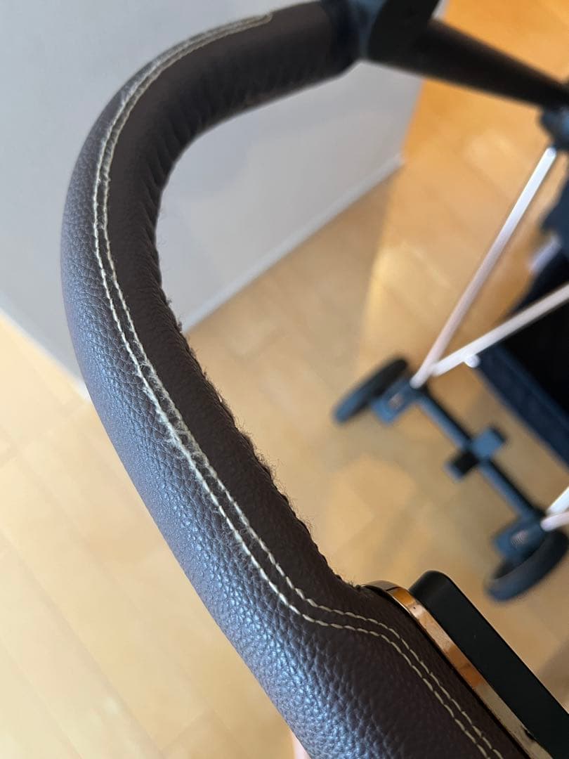 【こーが】CYBEXベビーカーミオス　ローズゴールド✕マンハッタングレー