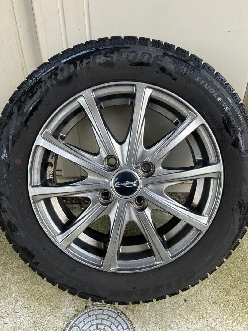 ブリヂストン　スタッドレスタイヤ（2024）・ホイールセット155/65R/14