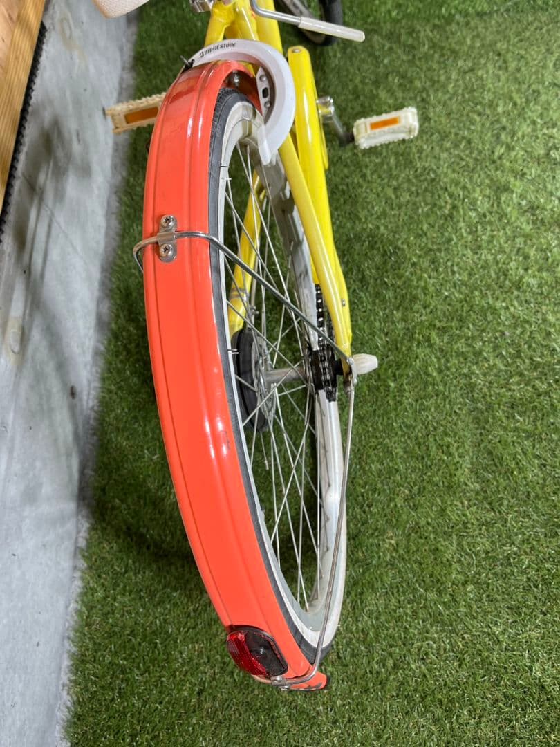 お引き取り限定 ブリヂストン 22インチ ワイルドベリー シングルギア