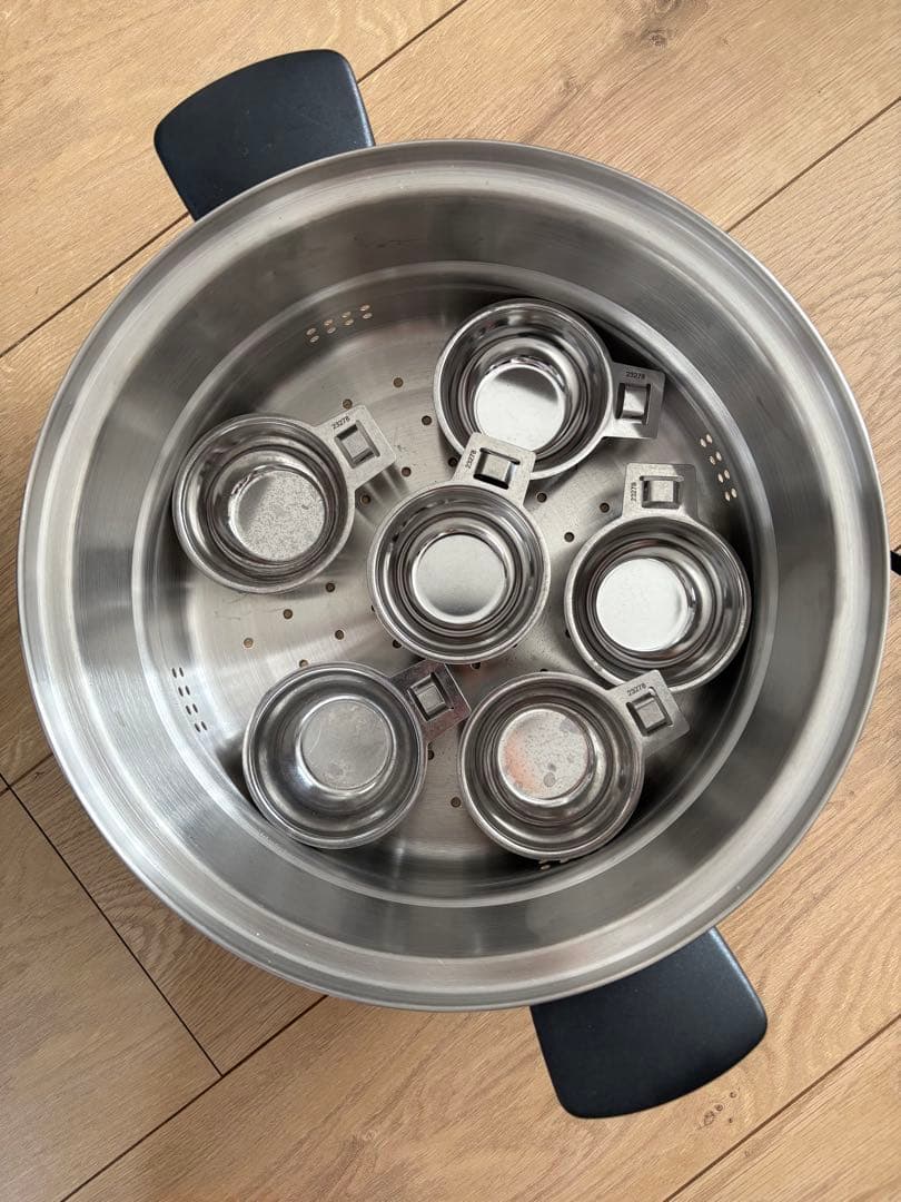 アムウェイ クィーン IH調理器 ステンレス鍋セット