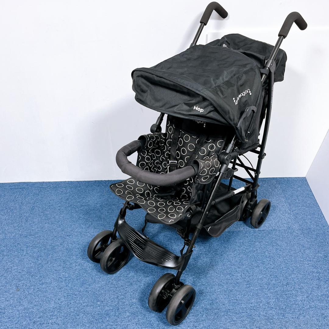 【美品】DUOシティHOP2 2人乗りベビーカー キンダーワゴン