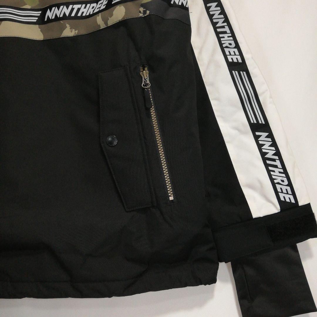 NNN アノラック スノボウェア スノーボード ジャケット ブラック エヌスリー