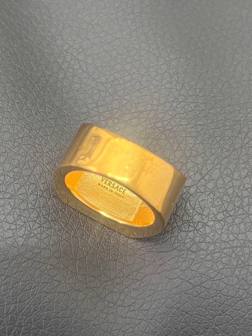 VERSACE リング メデューサ ロゴ 23号 アクセサリー ゴールド 指輪