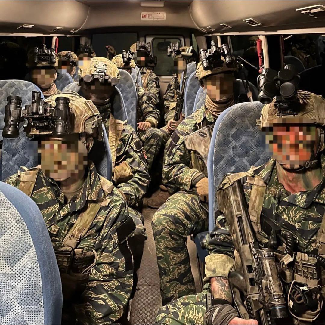 Platatac ジャングルシャツ フィールドシャツ S-R タイガーストライプ