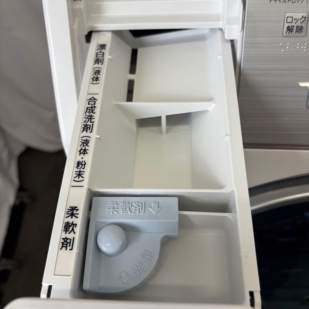 898❤️　ドラム式洗濯機　シャープ　10キロ　乾燥　左開き　綺麗　安い　設置無料