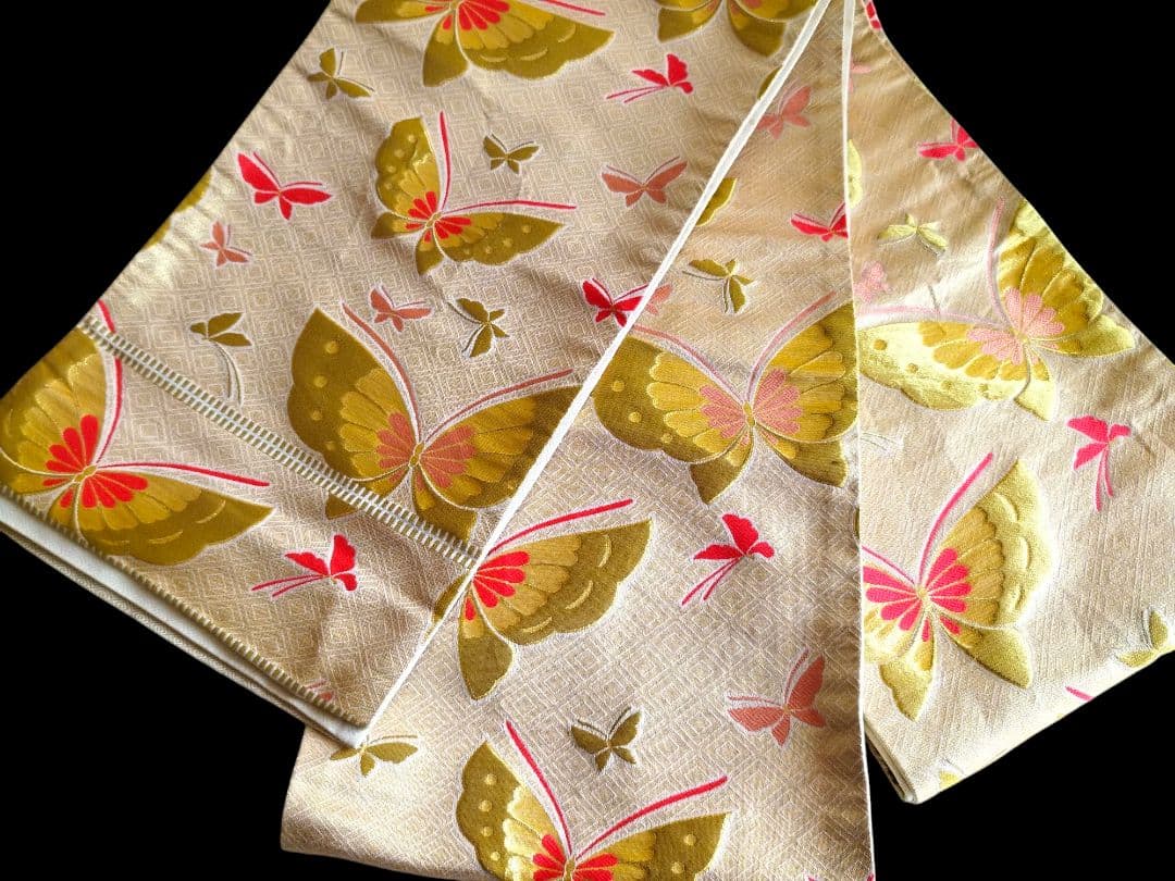 子供ジュニア袋帯☆ベージュ