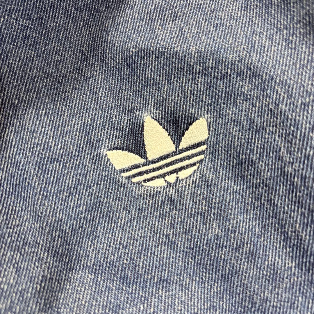 アディダス　adidas デニム　ジャージ　トラックジャケット　ジーンズ