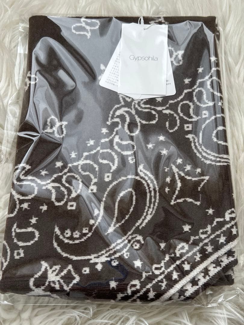 gypsohila ジプソフィア ストール　Paisley Knit Stole