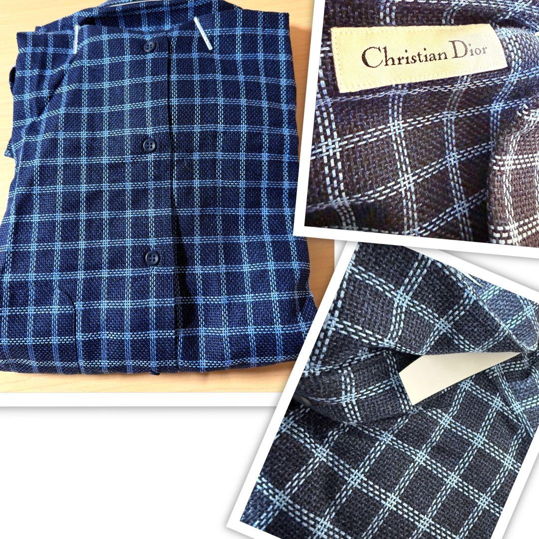 未使用 メンズ ディオール Dior 秋冬 シャツ サイズ L 9枚 90s