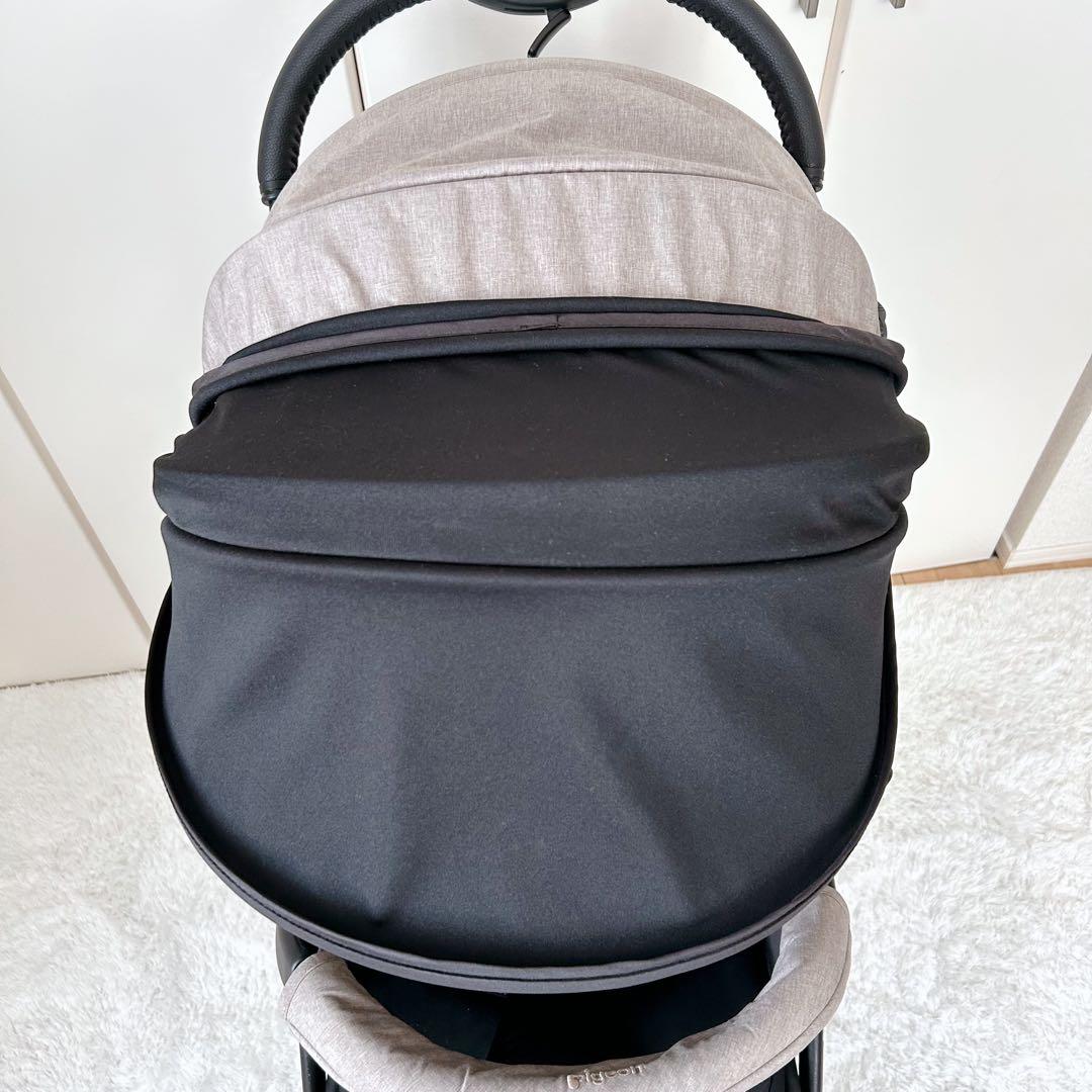 ✨美品✨ ピジョン ビングル BB3 CA-1 ベビーカー レザーハンドル
