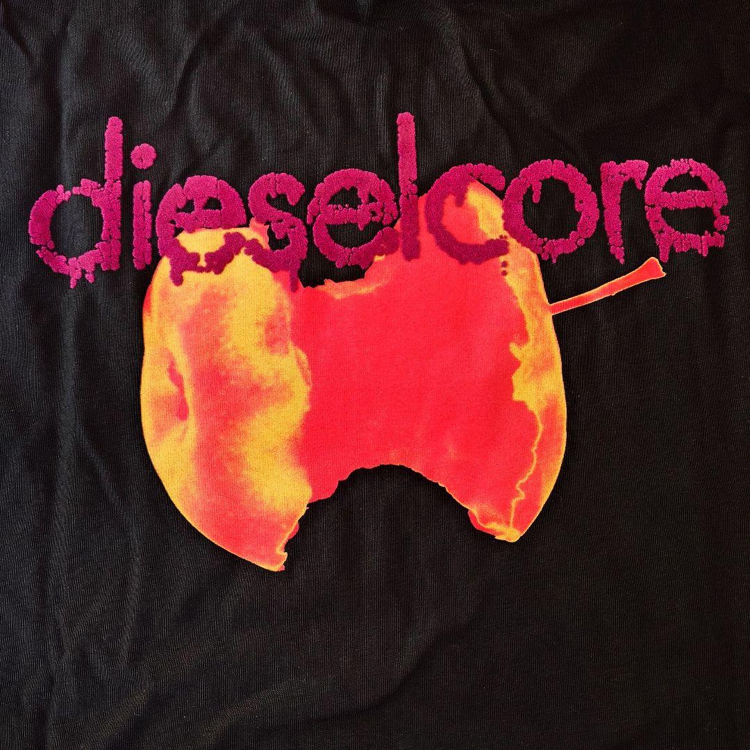 DIESEL 長袖Tシャツ ブラック　T-CRANE-LS-R1　S