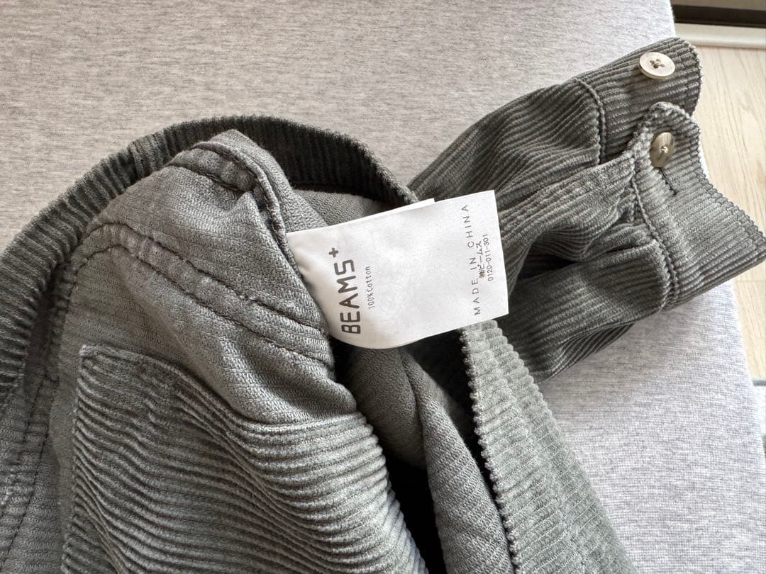 Beams plus Field Coat Corduroy moss色