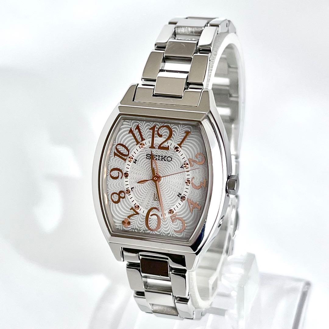 セイコー SEIKO ルキア レディース 腕時計 稼働 電波ソーラー s2218