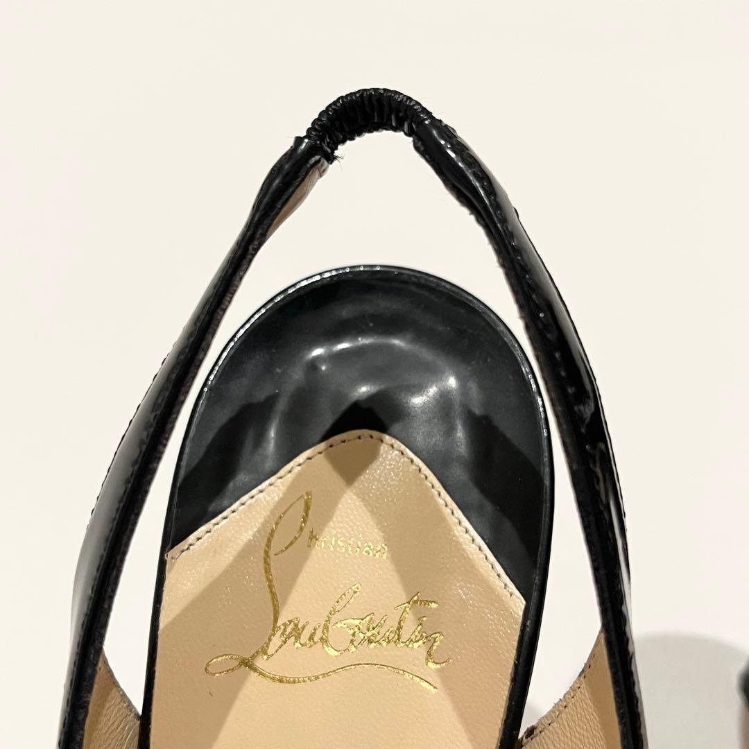 Christian Louboutin ルブタン パンプス オープン 38.5