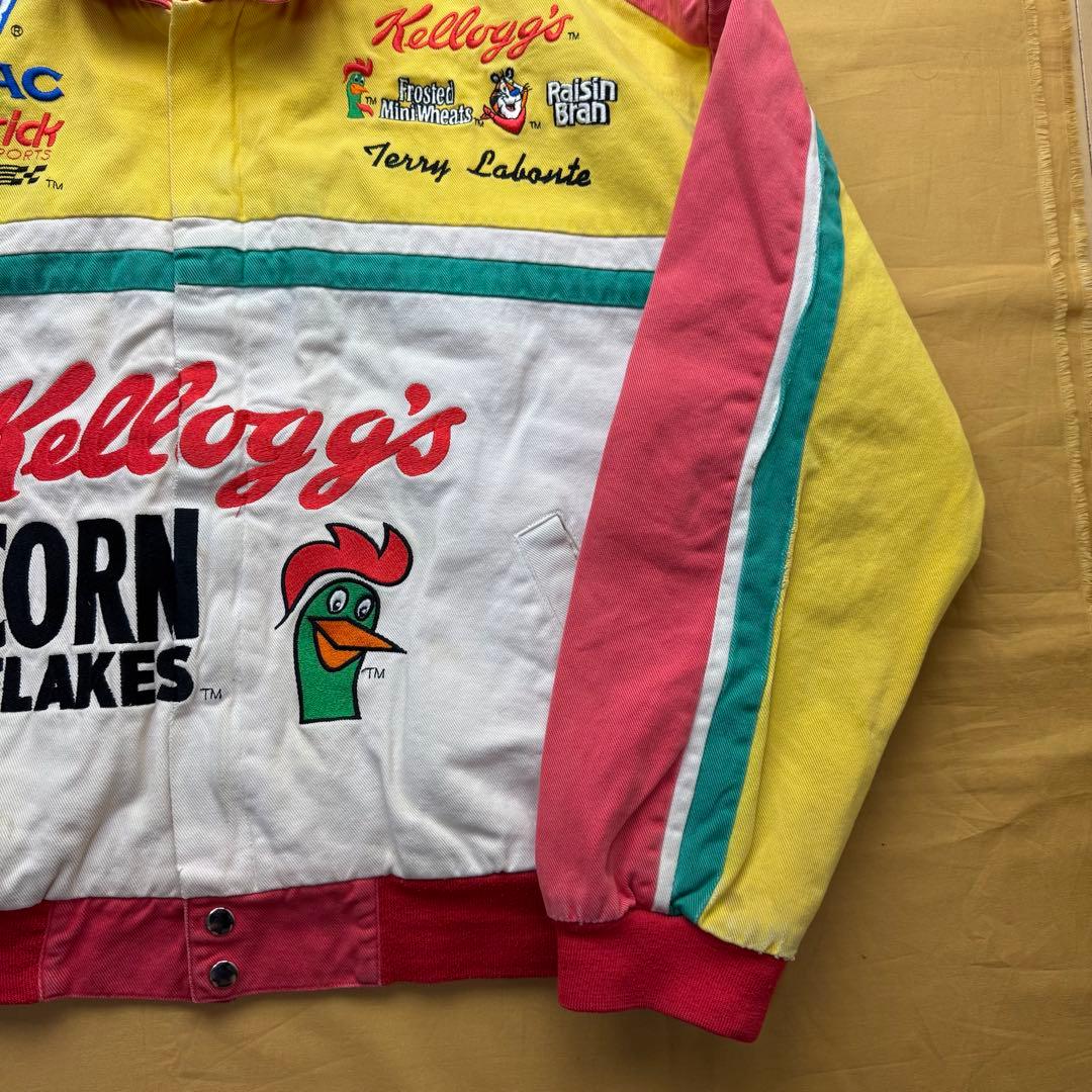 CHASE AUTHENTICS NASCAR ケロッグ レーシングジャケットL