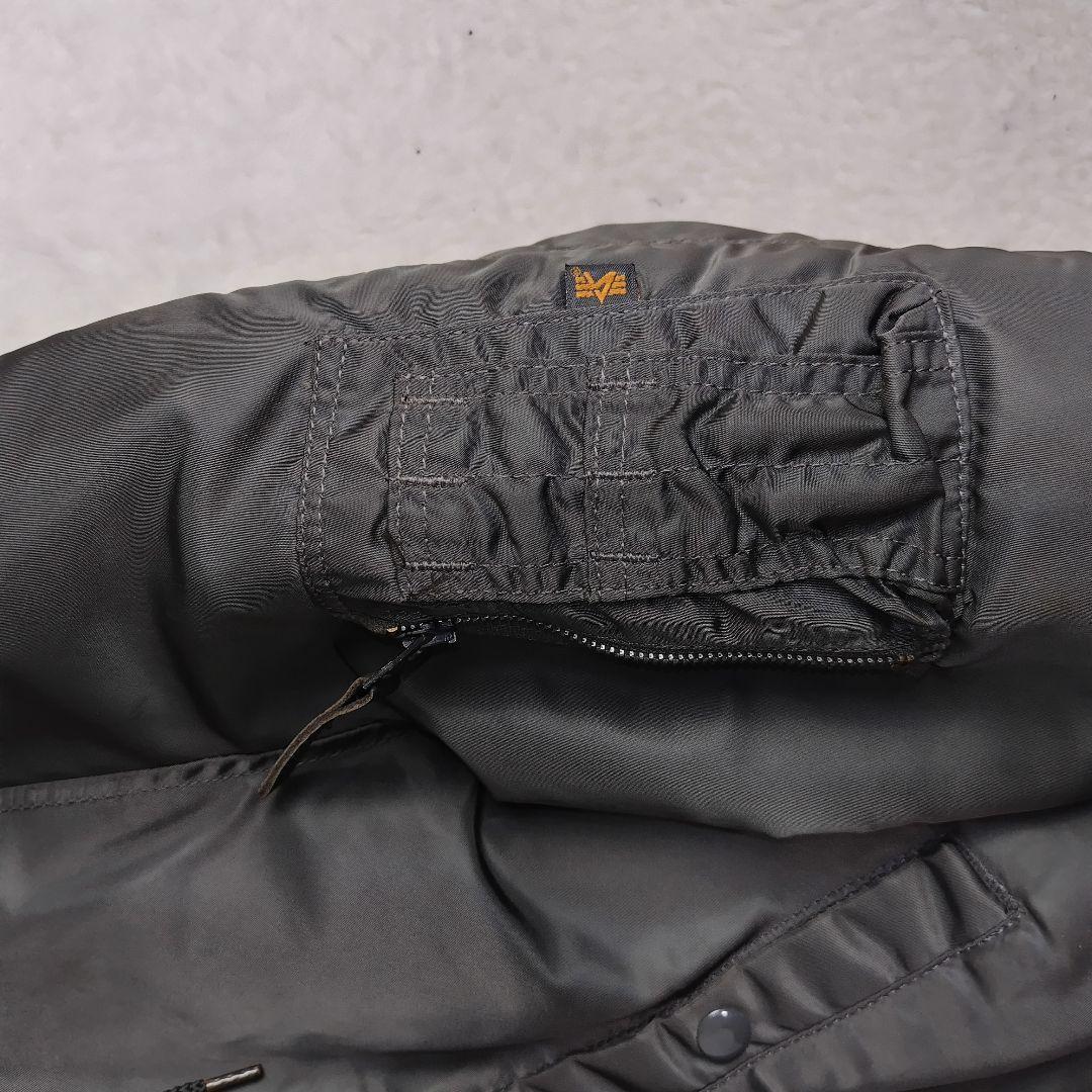 ☆希少色美品✨90sアルファN-2BフライトジャケットUSA製 カーキ L