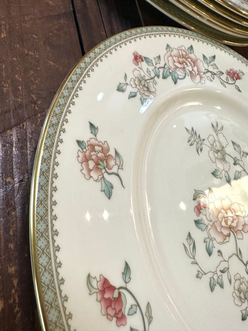 ミントン ジャスミン27cmディナー皿￼6枚セット バラ売りOK