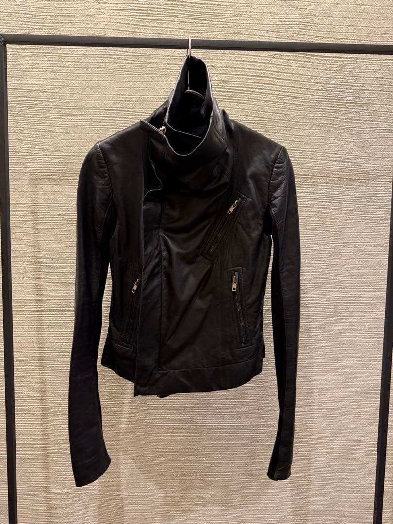 rickowens リックオウエンス 変形　レザー　ライダースジャケット 40
