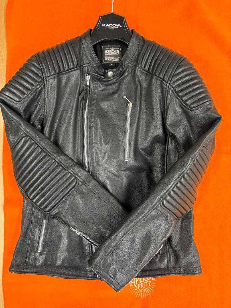 ■KADOYA■ K'S LEATHER■FENNEL　ゴートスキン■L■