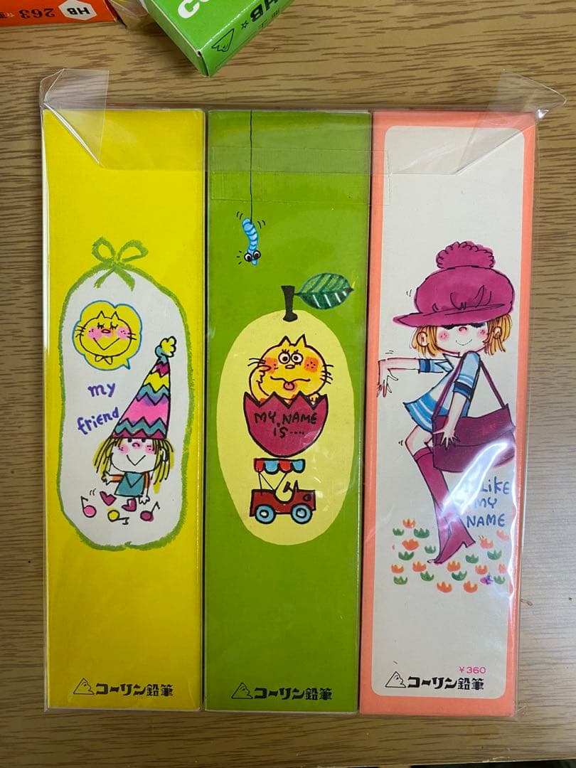 水森亜土　鉛筆まとめ