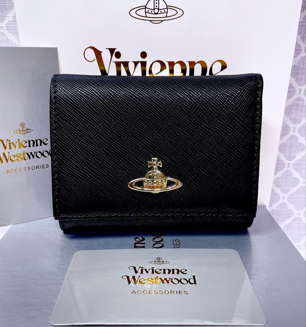 【大人気♡ショッパー付】新品 ヴィヴィアン・ウエストウッド　三折財布
