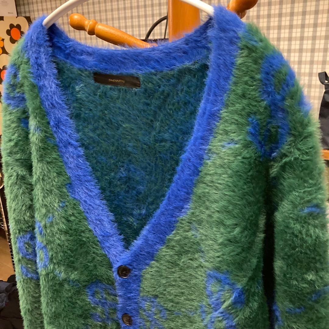 スタッドマフィン　ドルカーディガン　＄　モヘア風