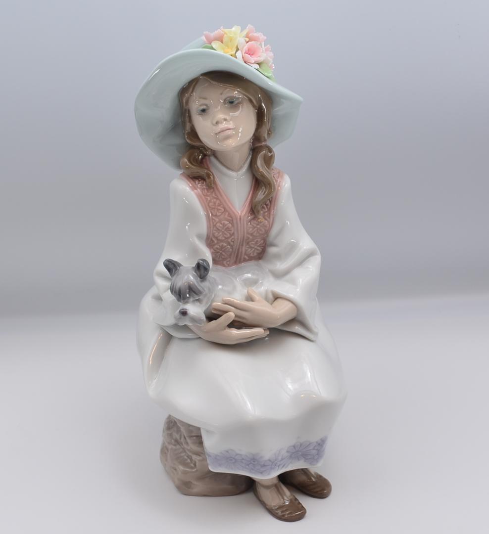 白昼夢　＃6400　★リヤドロ　スペイン　ポーセリン　ヴィンテージ　欠けあり