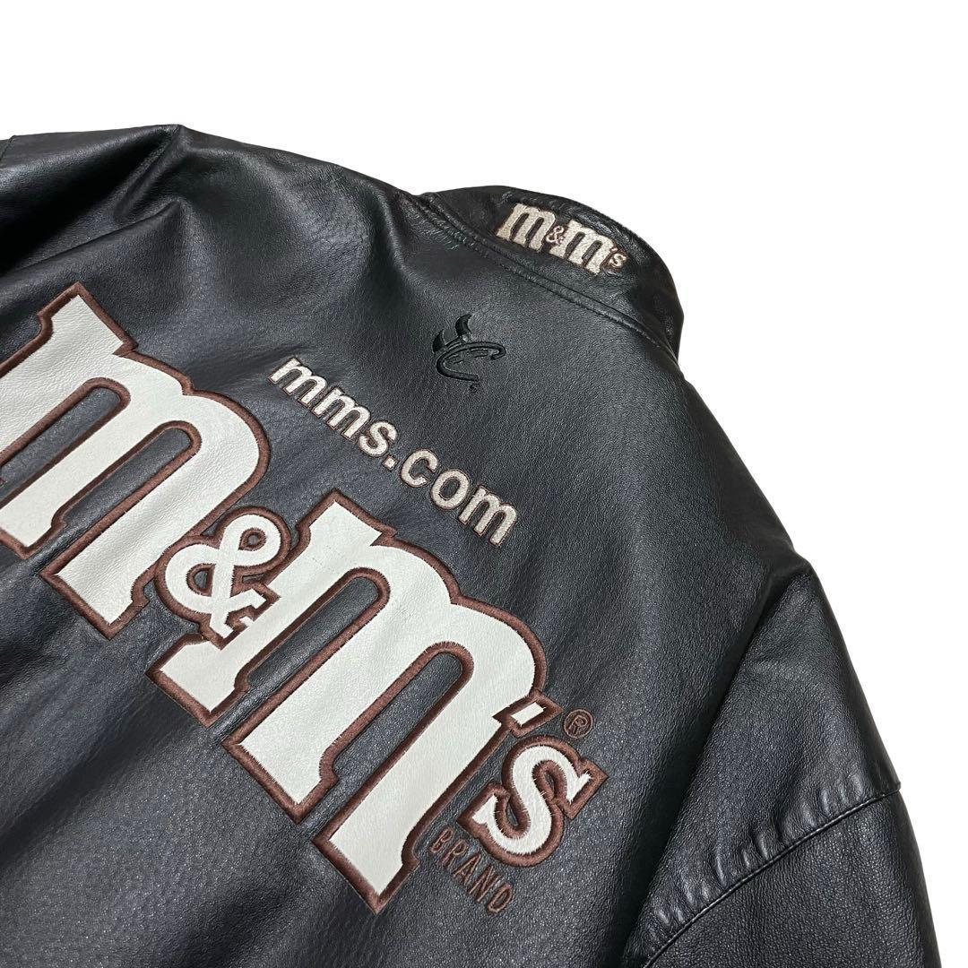 希少　 m&ms エムアンドエムズ　レザージャケット 90s 肉厚