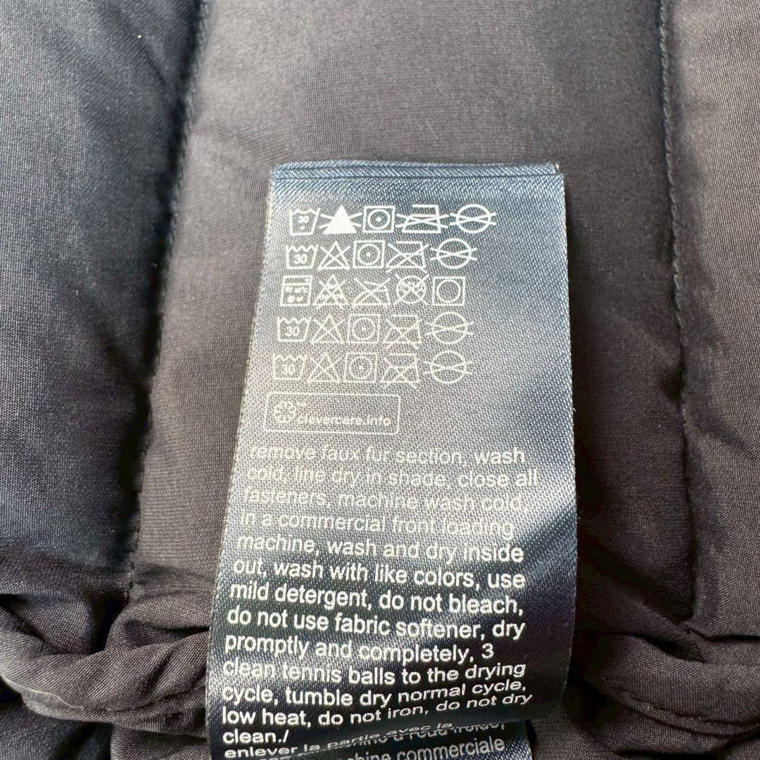 極美品✨ トミーヒルフィガー ロングダウンコート ゴールド金具 XS フード