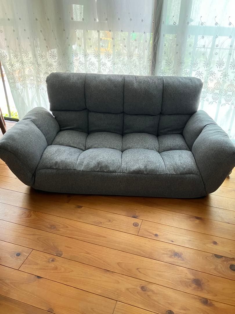 ニトリ 美品カジュアルソファーO二人掛け 使用頻度は少ないです　送料値引き有り